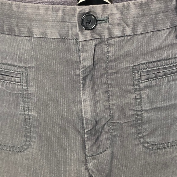 ❌RELISTED❌ VINTAGE Gap Women's Twill Pants Railroad Gray Stripe SIZE 12 - Picture 4 of 13